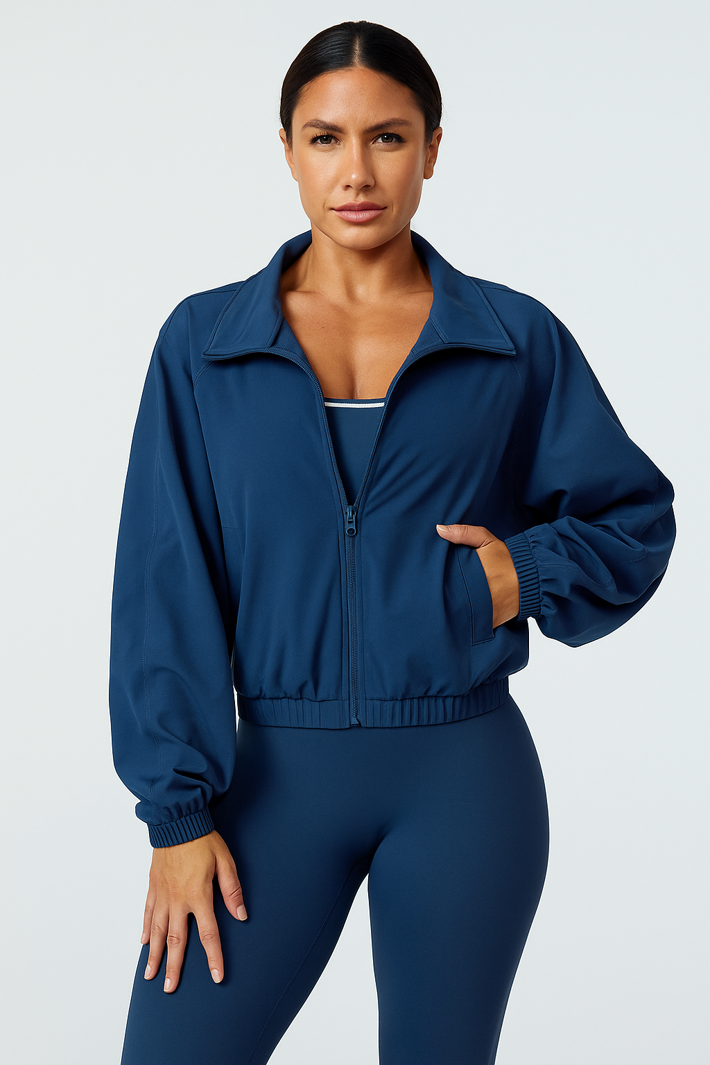 Sudadera Grace Active Navy