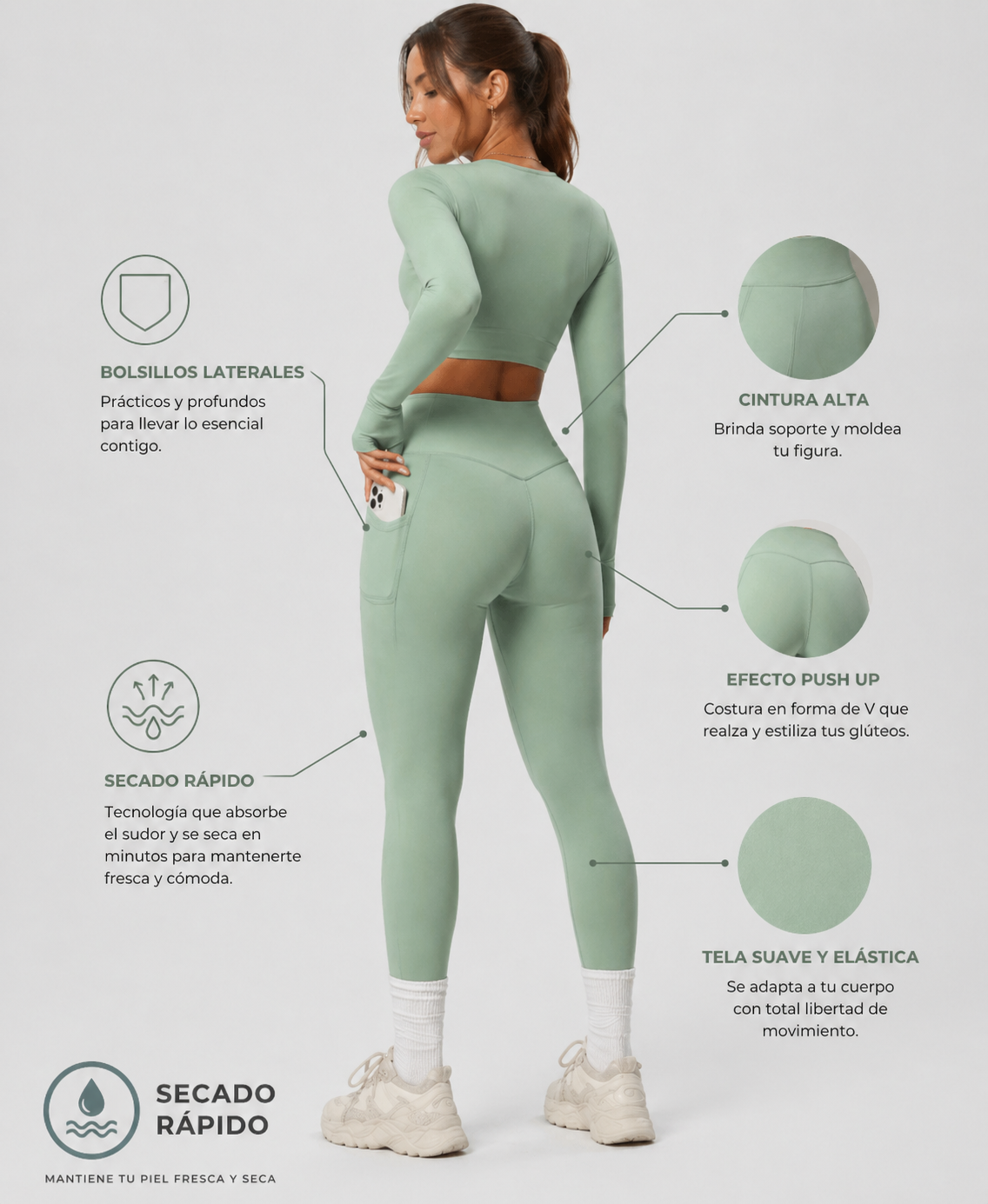 Eleve Fit green